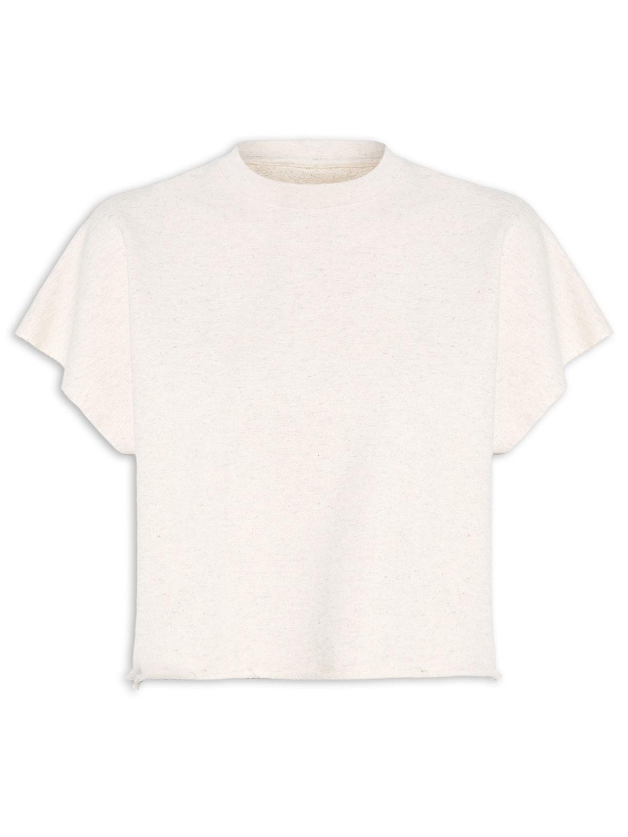 Blusa Feminina Sleeveless Moletom Cânhamo E-basics - Bege