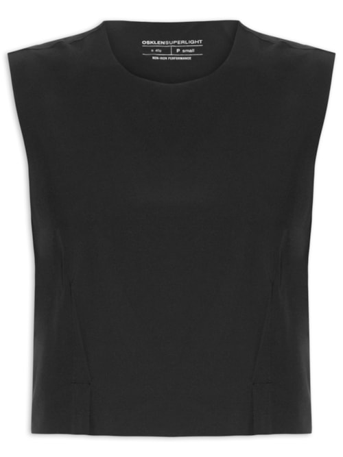 Blusa Feminina Sleeveless Pences Superlight - Preto