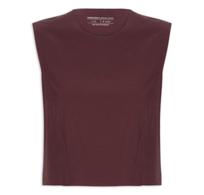 Blusa Feminina Sleeveless Pences Superlight - Vermelho