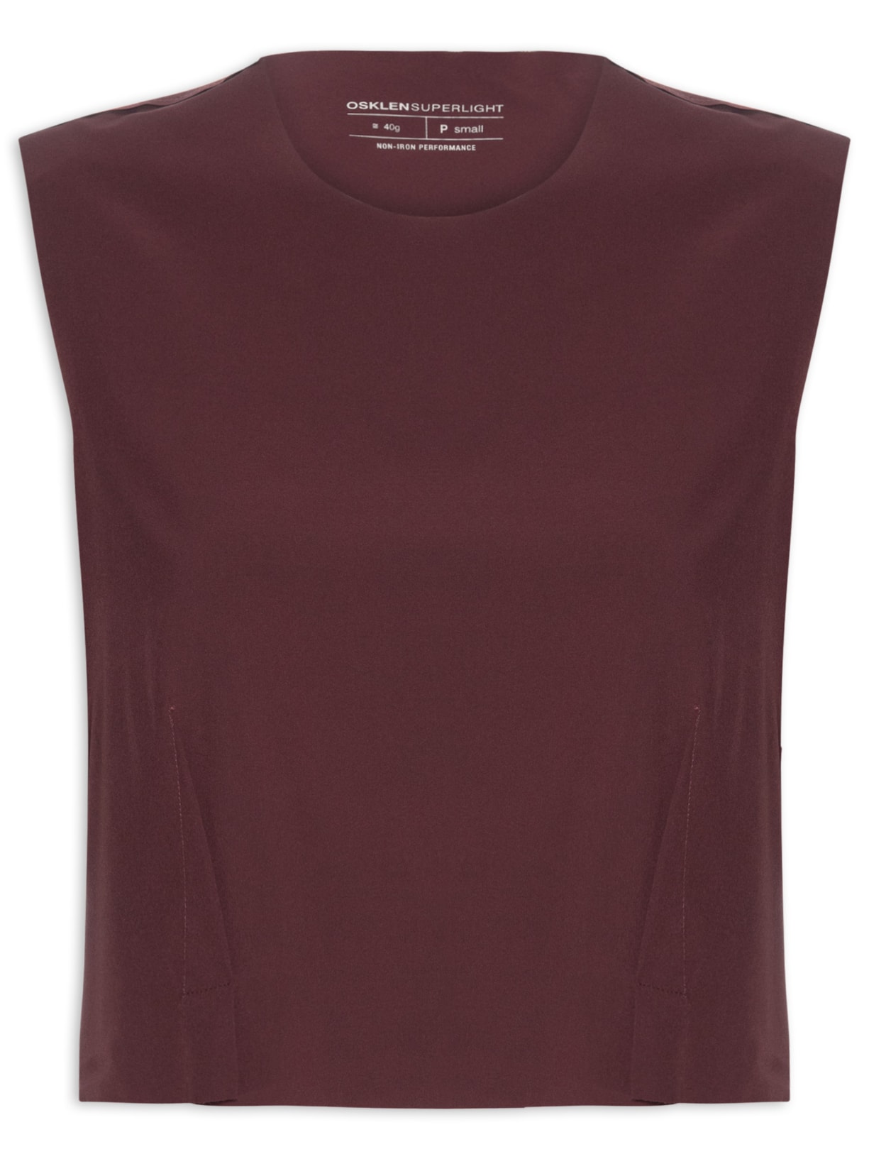 Blusa Feminina Sleeveless Pences Superlight - Vermelho