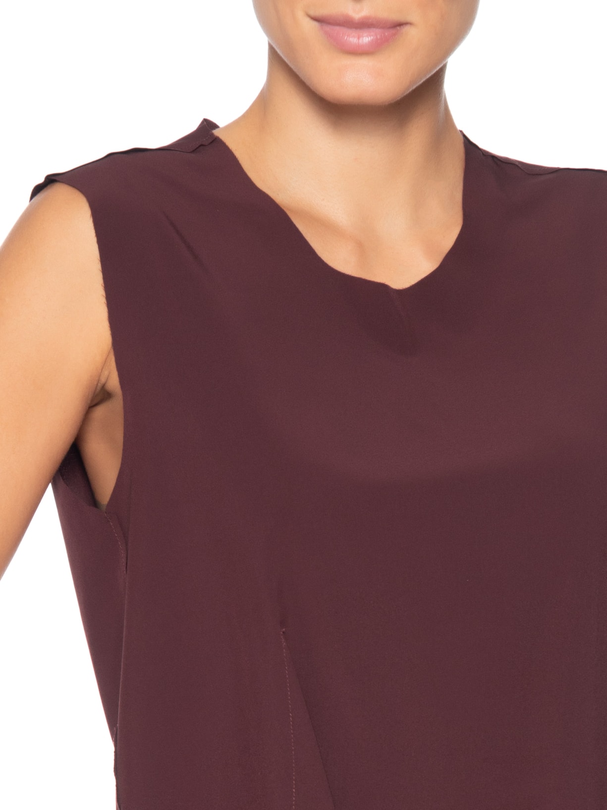 Blusa Feminina Sleeveless Pences Superlight Vermelho Osklen