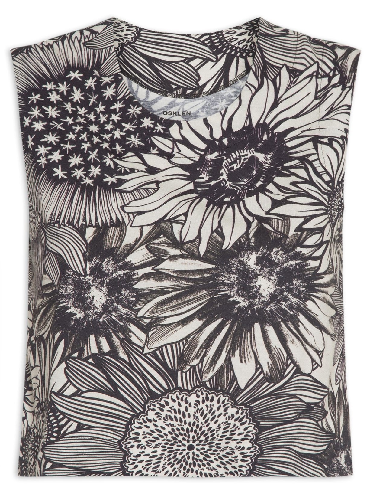 Blusa Feminina Sleeveless Sunflower Light - Off White