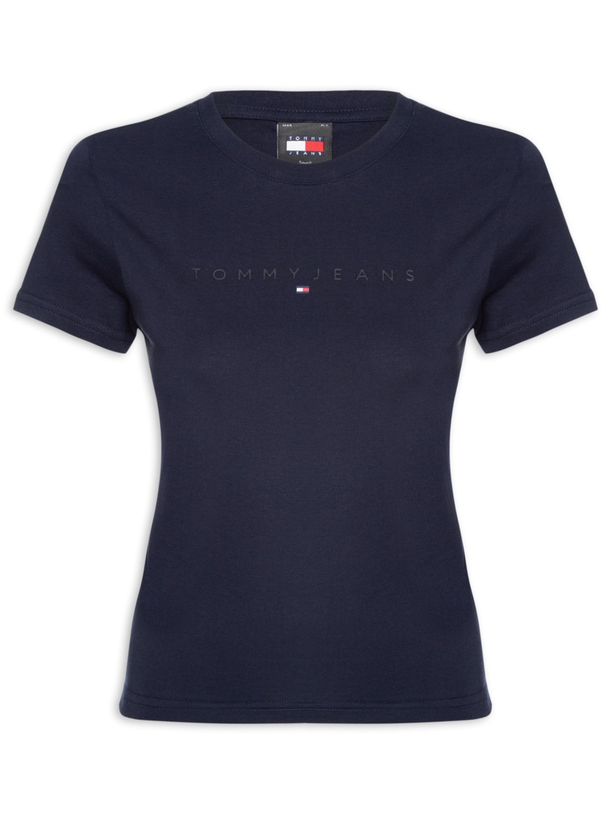 Blusa Feminina Slim Tonal Linear Tee Next - Azul