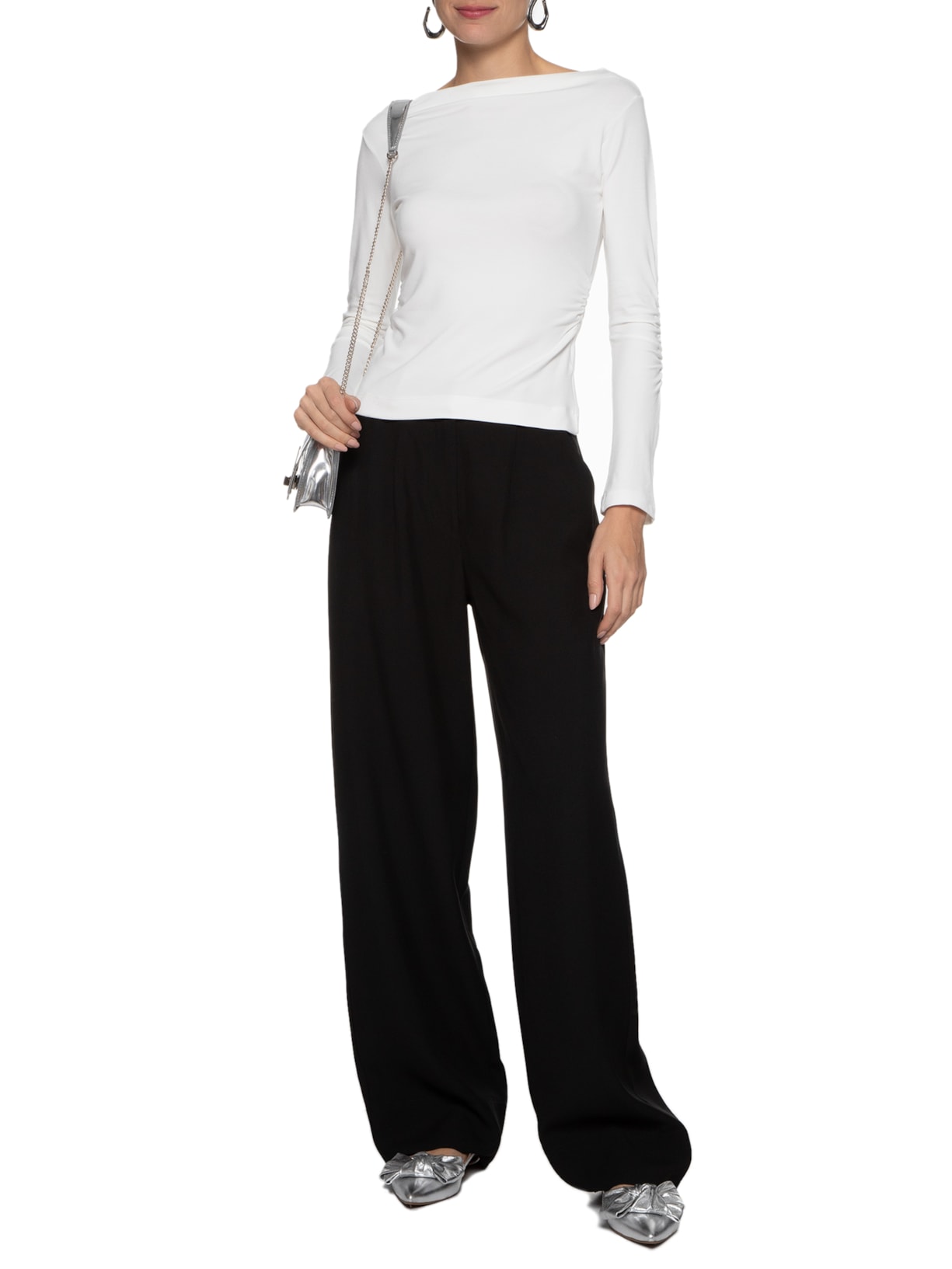 Blusa Feminina Sofia Off White Bo.bô