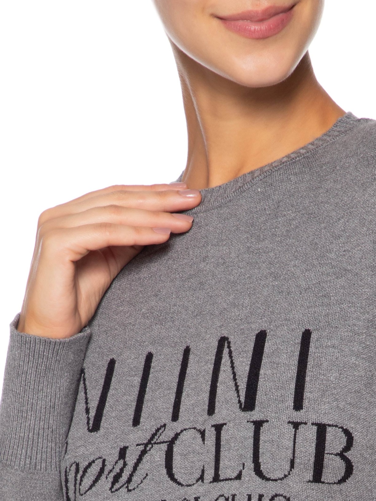 Blusa Feminina Sport Club Cinza Niini