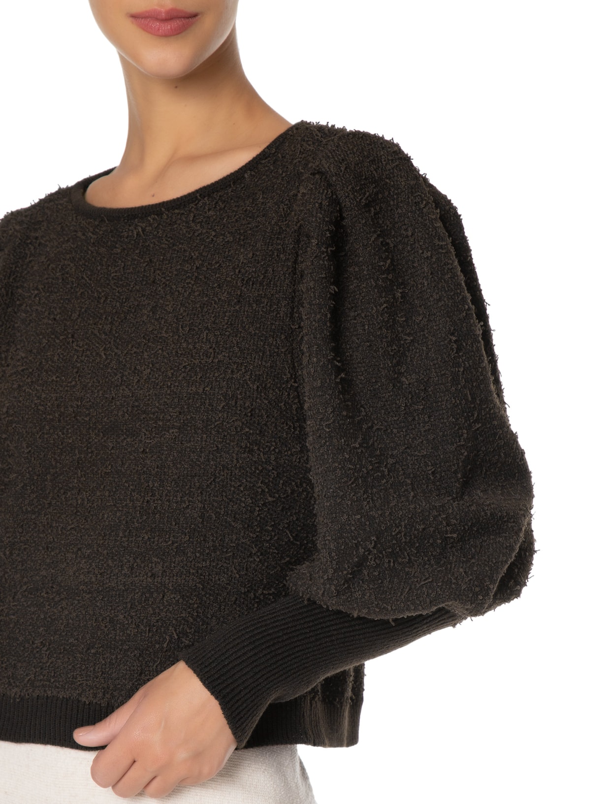 Blusa Feminina Stefany Marrom Le Lis