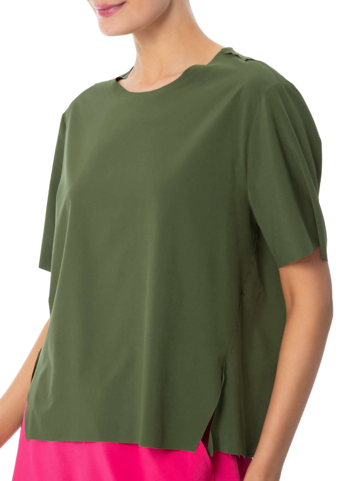 Blusa Feminina Superlight Camiseta Verde Osklen