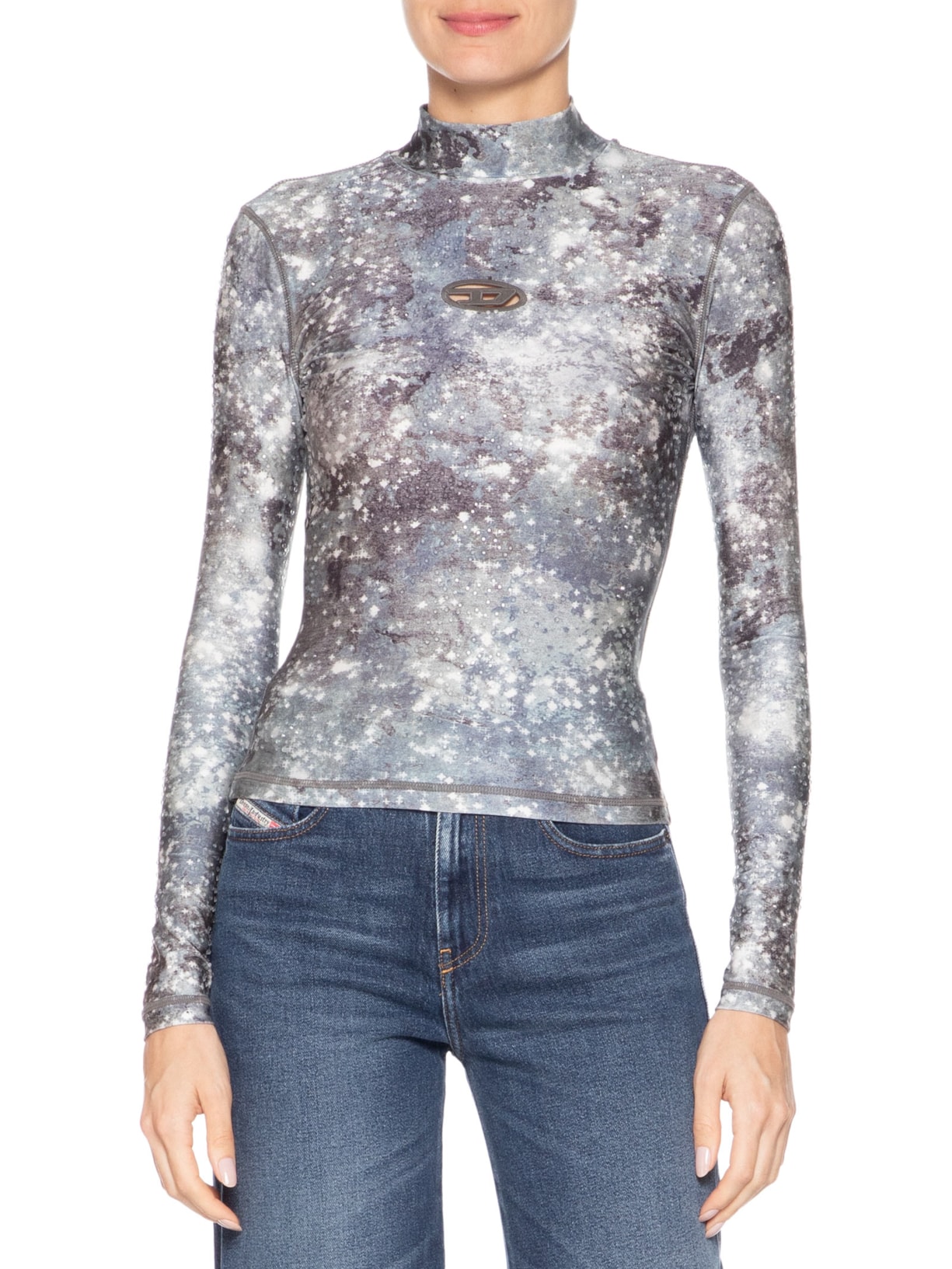 Blusa Feminina T-Akara Preto Diesel