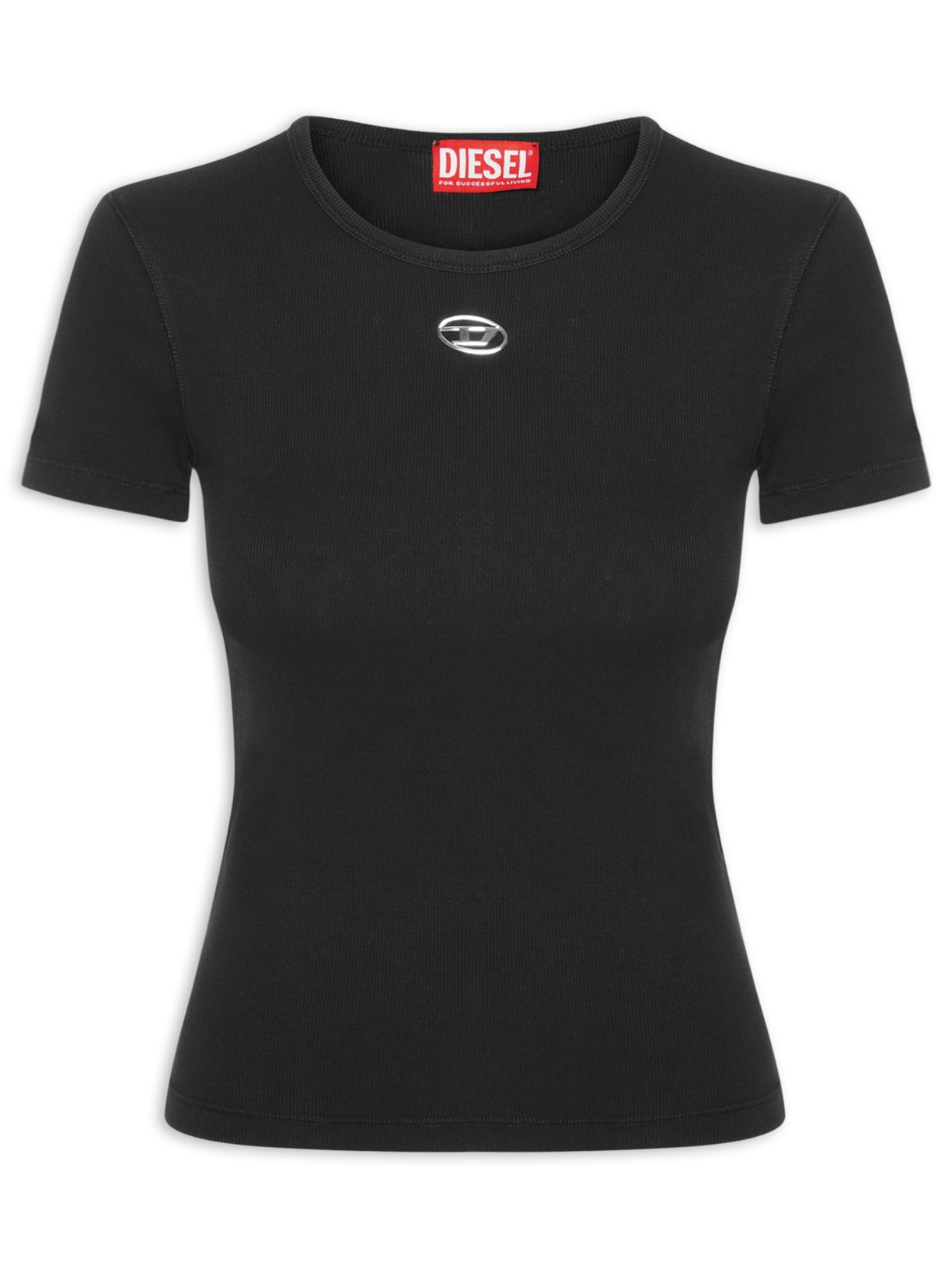 Blusa Feminina T-Ele Long Od Tank Preto Diesel