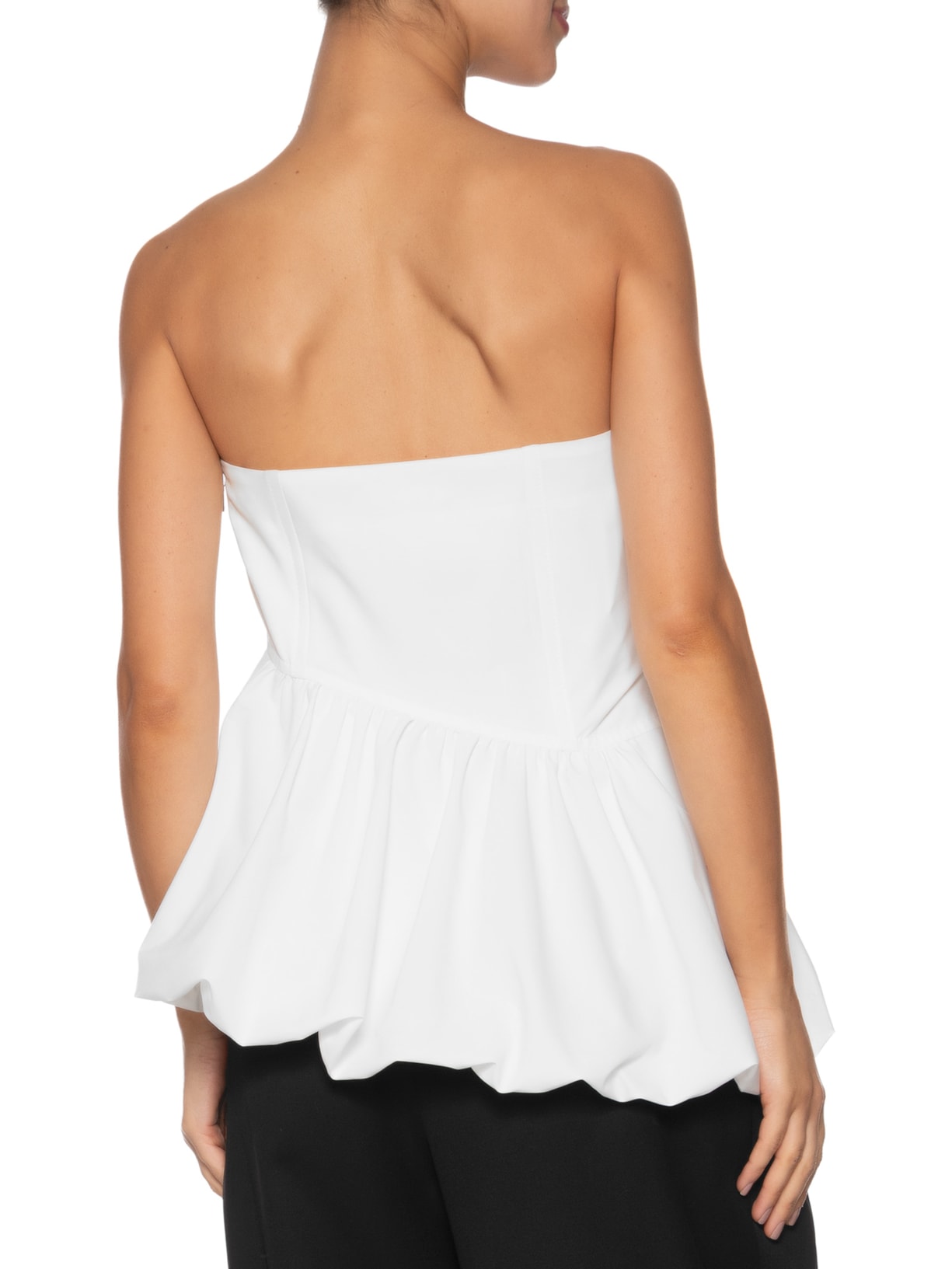 Blusa Feminina Tafetá Taylor Branco Nk