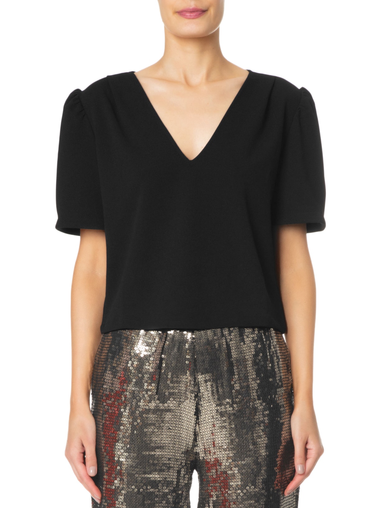 Blusa Feminina Tay Preto Le Lis