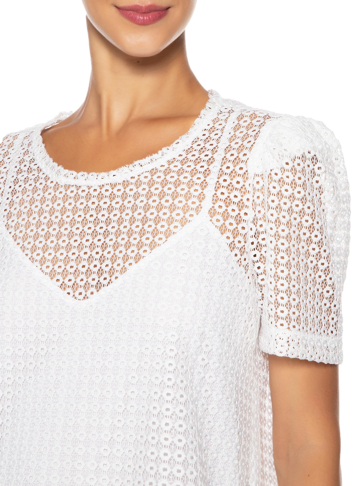 Blusa Feminina Tayna II Branco Le Lis