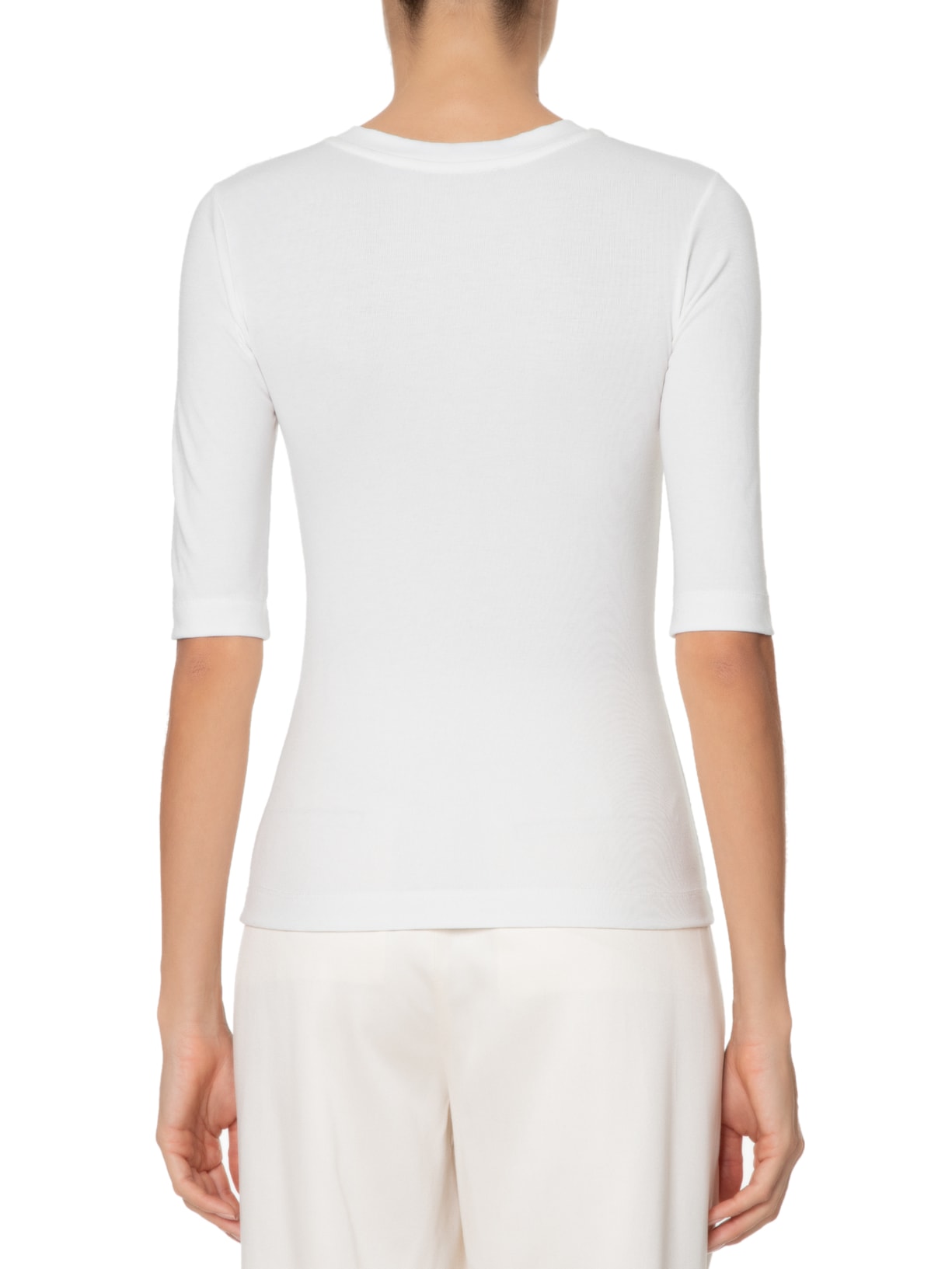 Blusa Feminina Tee Manga Média Branca Animale