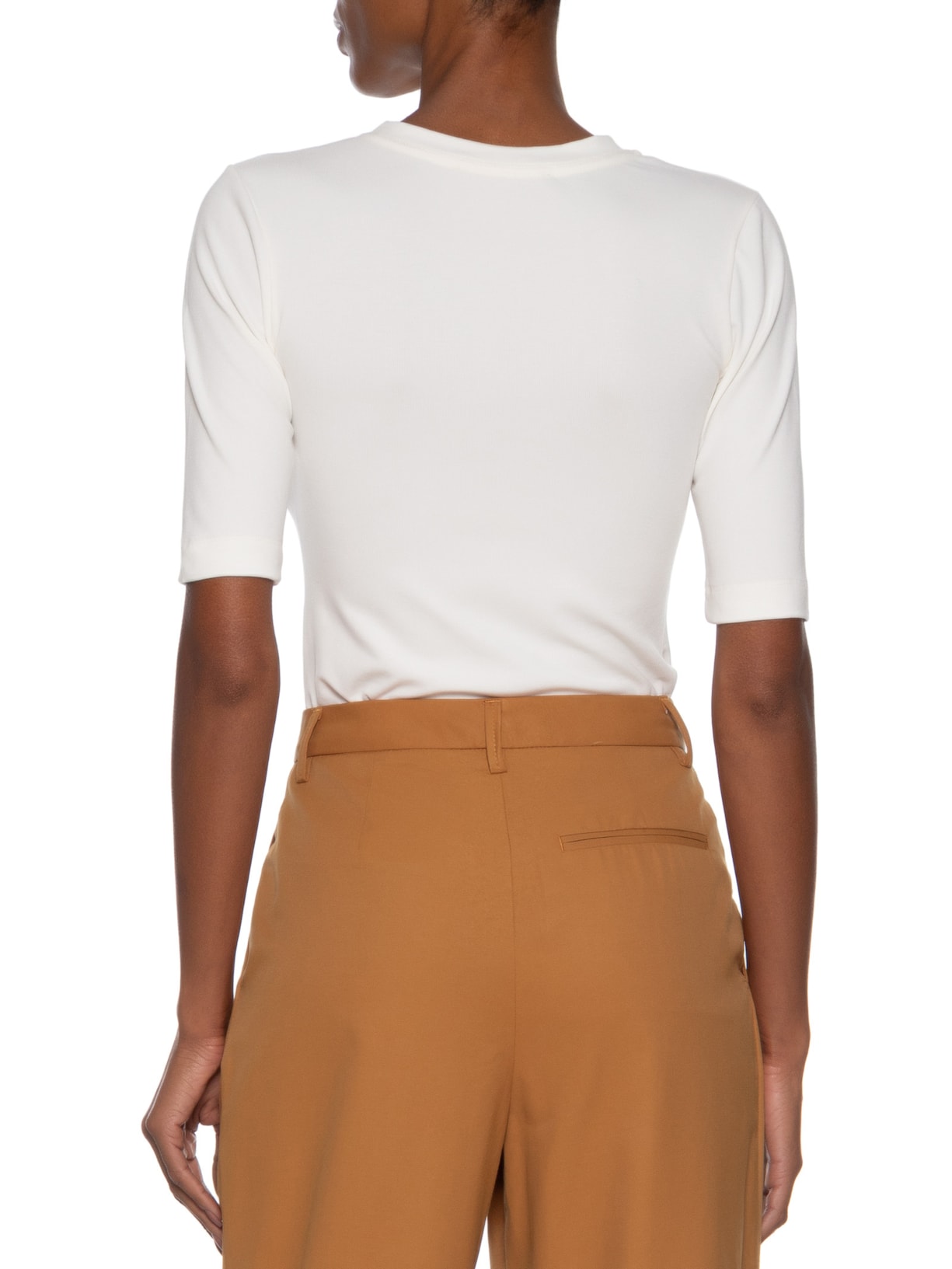 Blusa Feminina Tee Manga Média Branco Animale