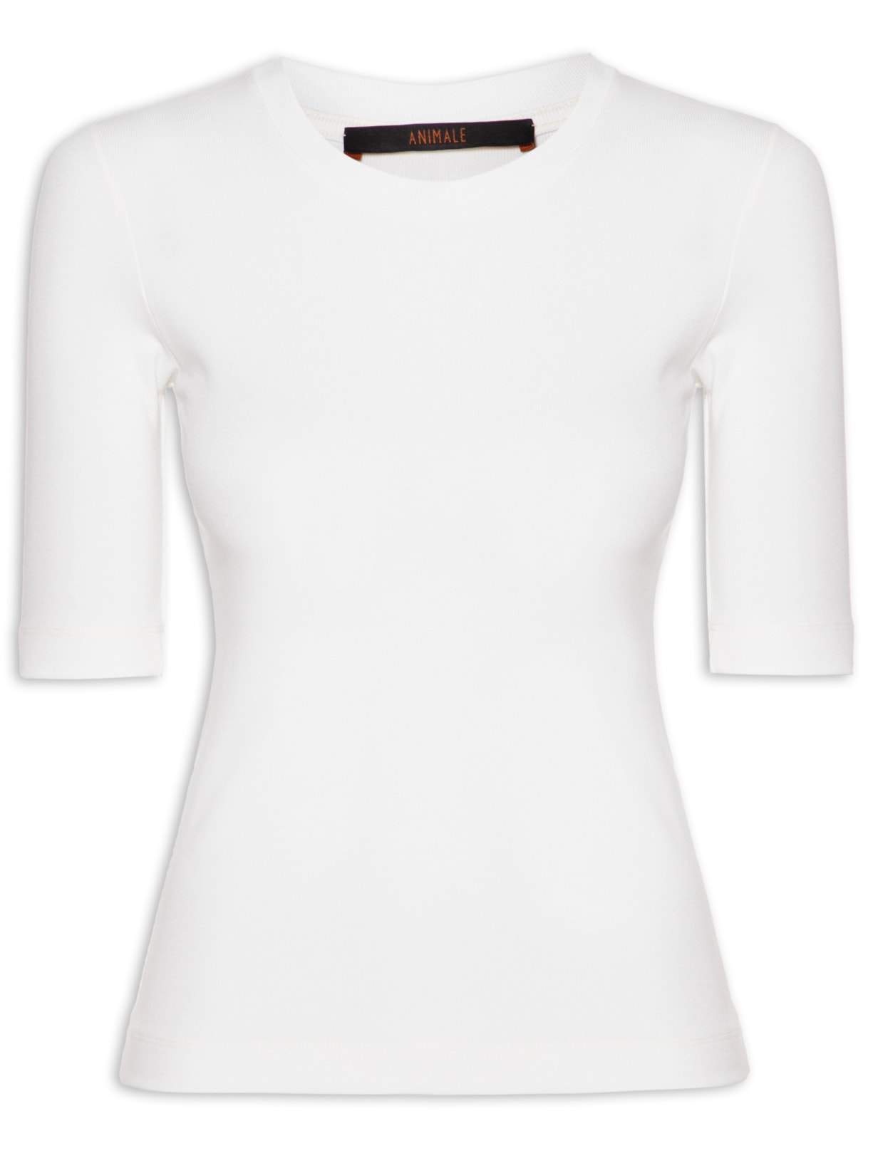 Blusa Feminina Tee Manga Média - Branco