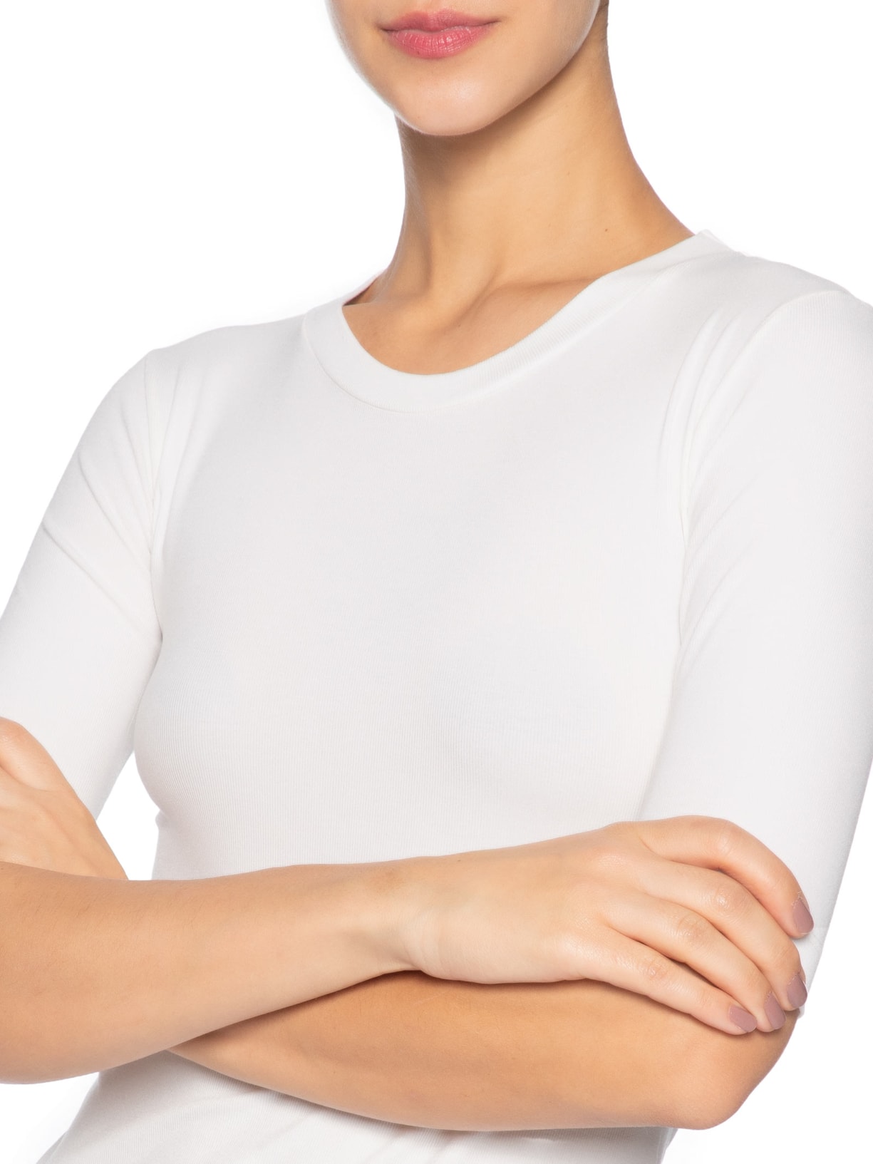 Blusa Feminina Tee Manga Média Branco Animale