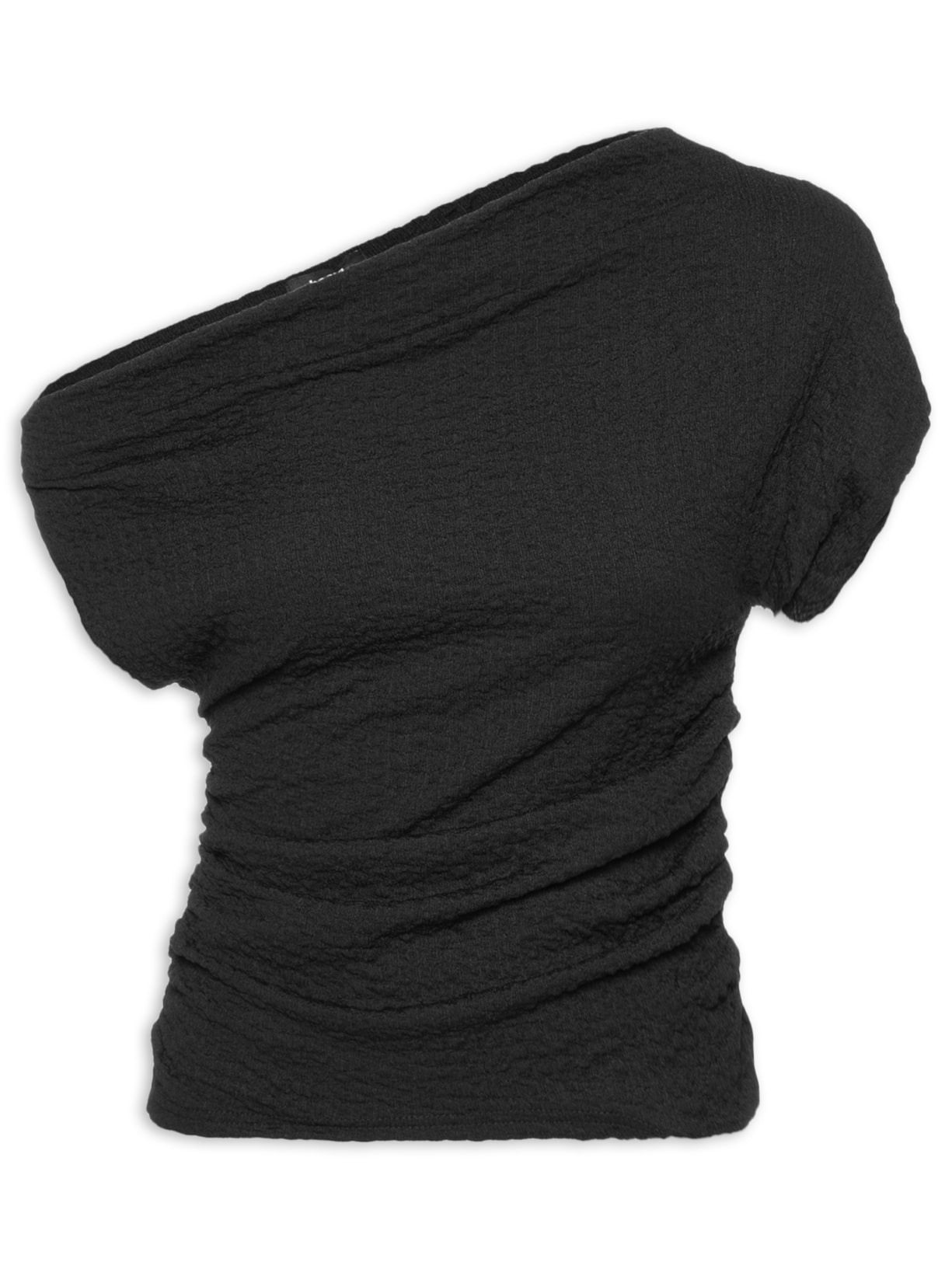 Blusa Feminina Texturizada - Preto