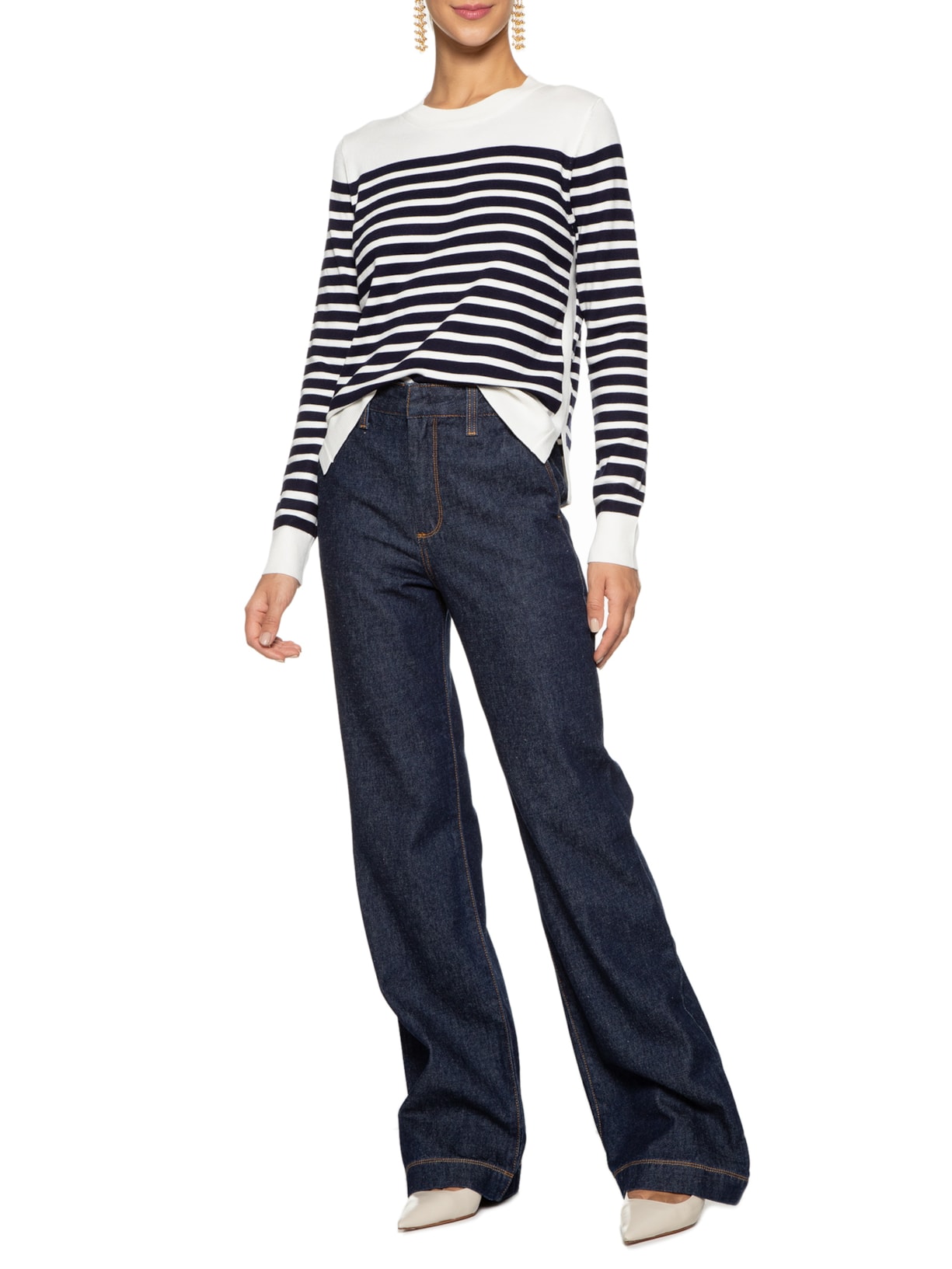 Blusa Feminina Tici II Branco Le Lis