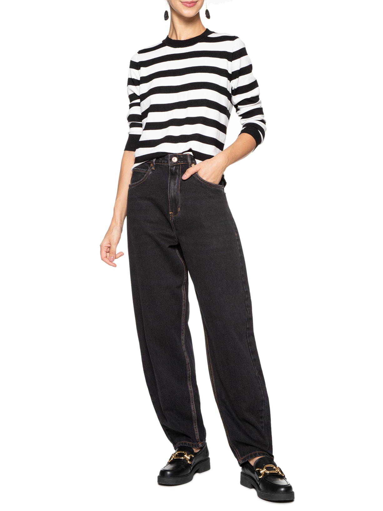 Blusa Feminina Ticiana I Preto Le Lis