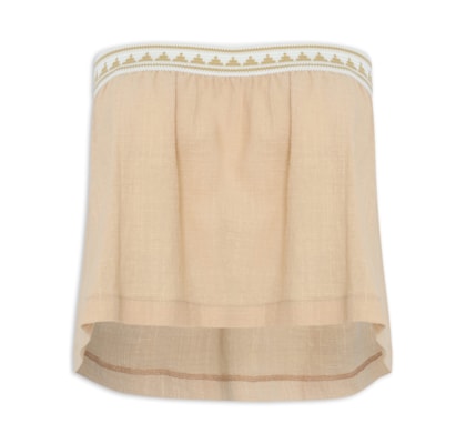 Blusa Feminina Tika Palha - Bege