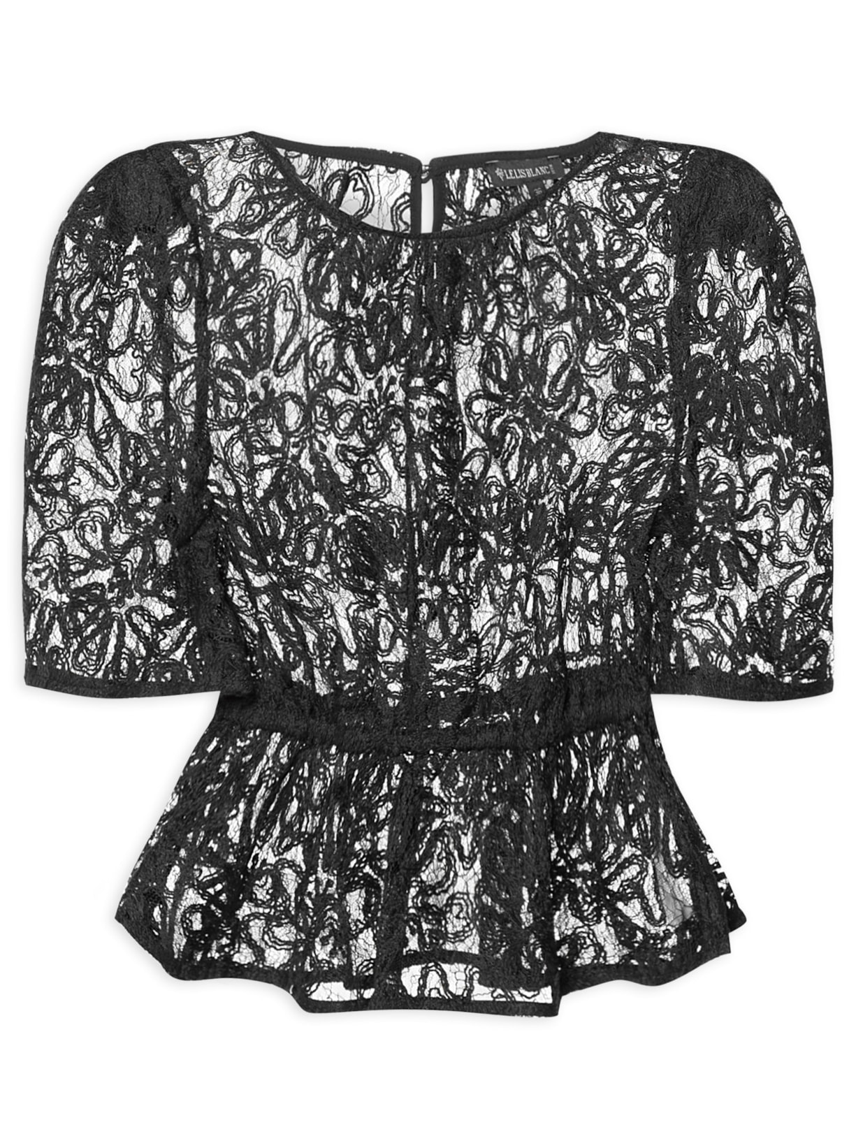 Blusa Feminina Tina - Preto