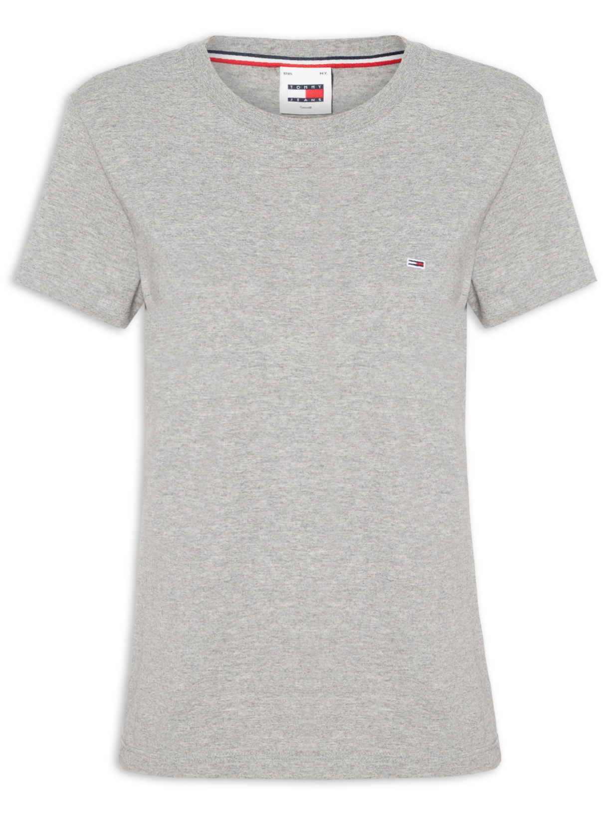 Blusa Feminina Tjw C Neck Tee - Cinza