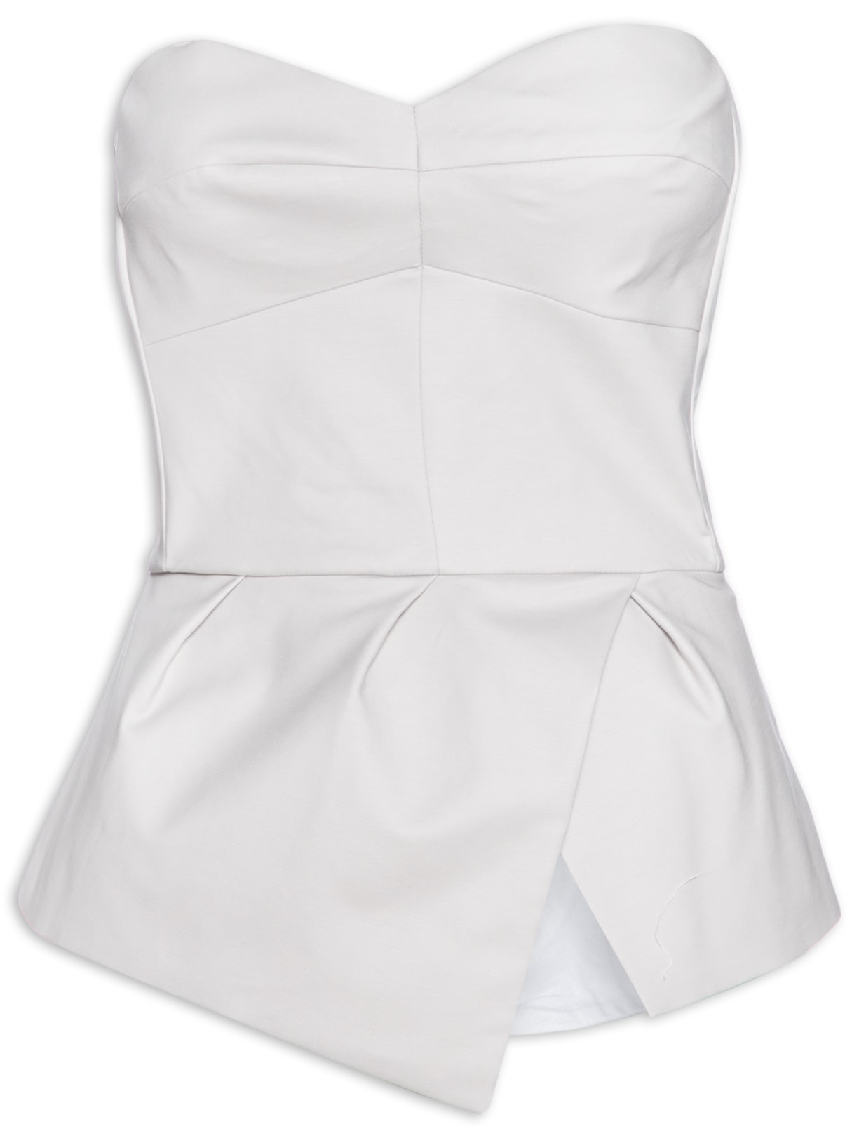 Blusa Feminina Top Basque - Cinza