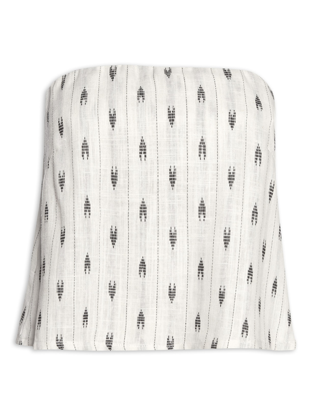 Blusa Feminina Top Quadrado Da Vinci - Branco