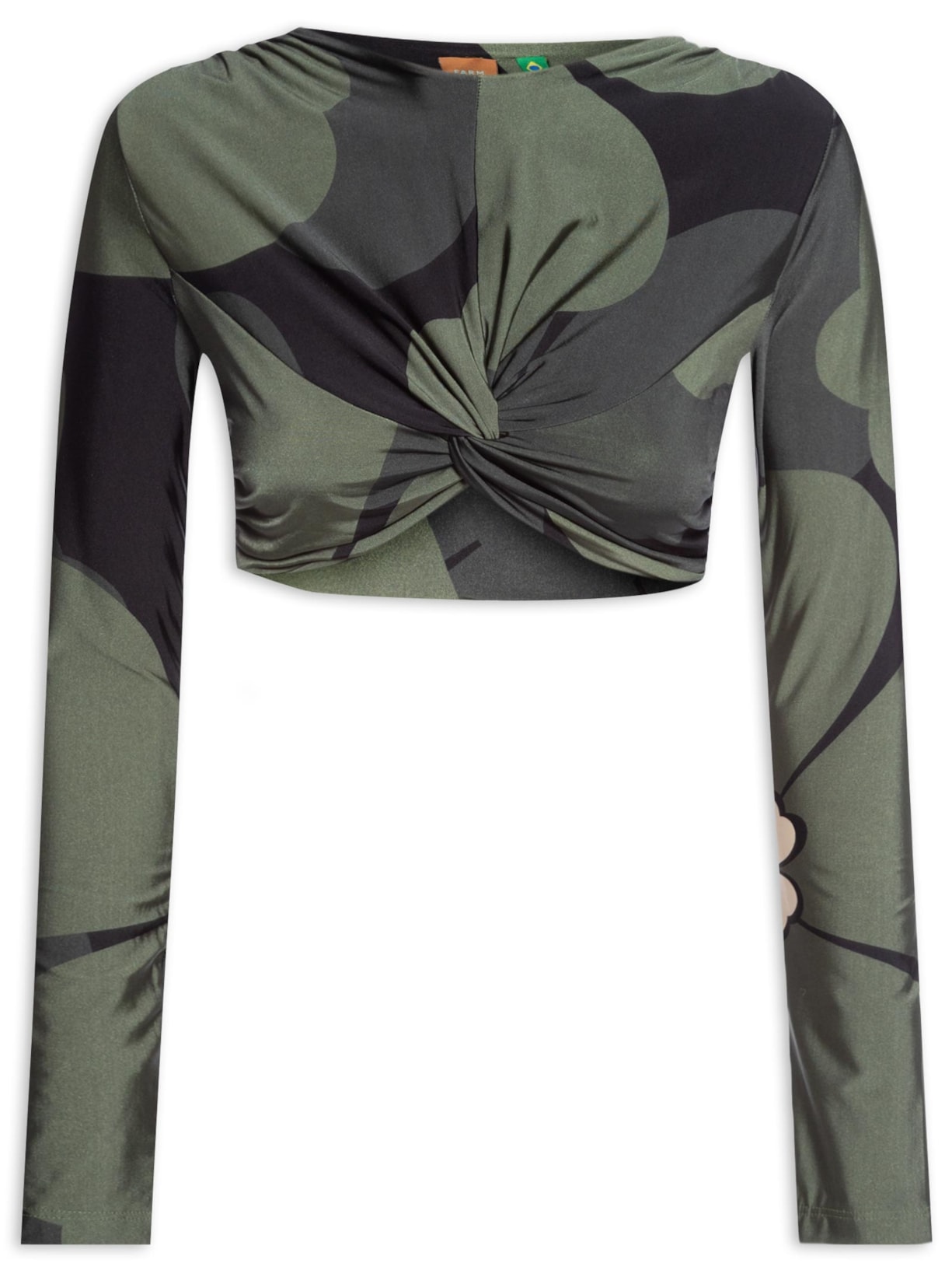 Blusa Feminina Torção Florbela - Verde