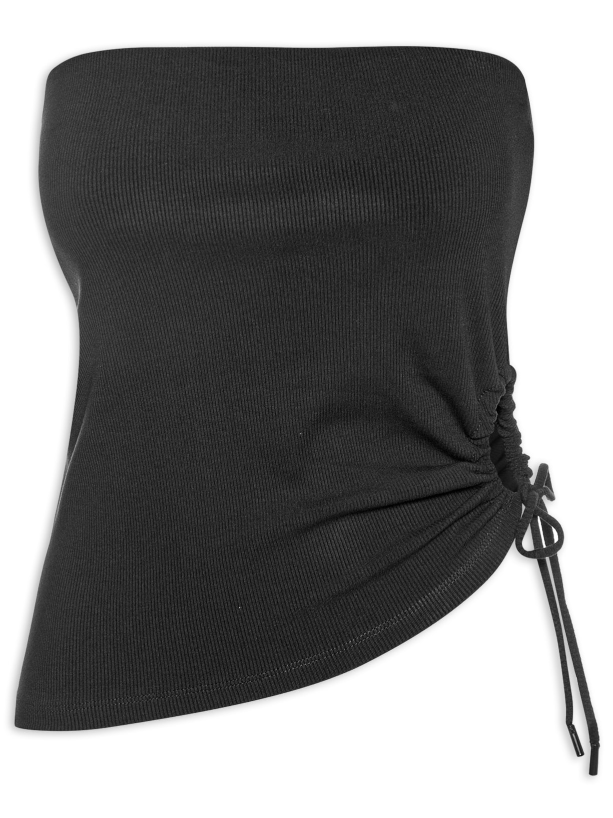 Blusa Feminina Tqc Canelada - Preto