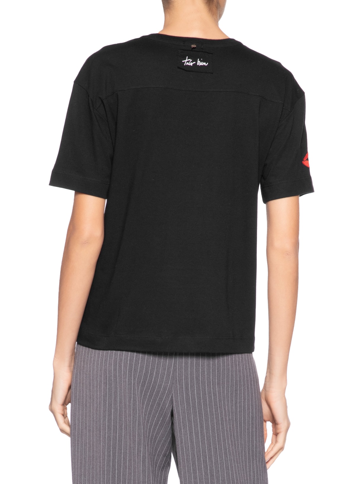 Blusa Feminina Tre Bien Preto Le Lis