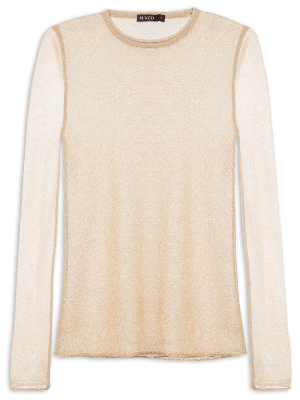 Blusa Feminina Tricot Backstage - Dourado