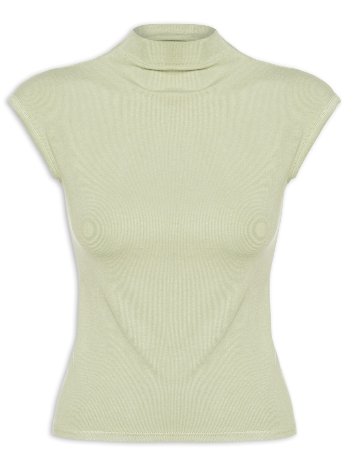 Blusa Feminina Tricot Básica - Verde