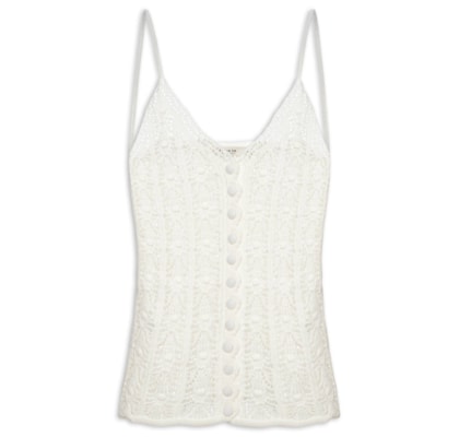 Blusa Feminina Tricot Botões - Amarelo