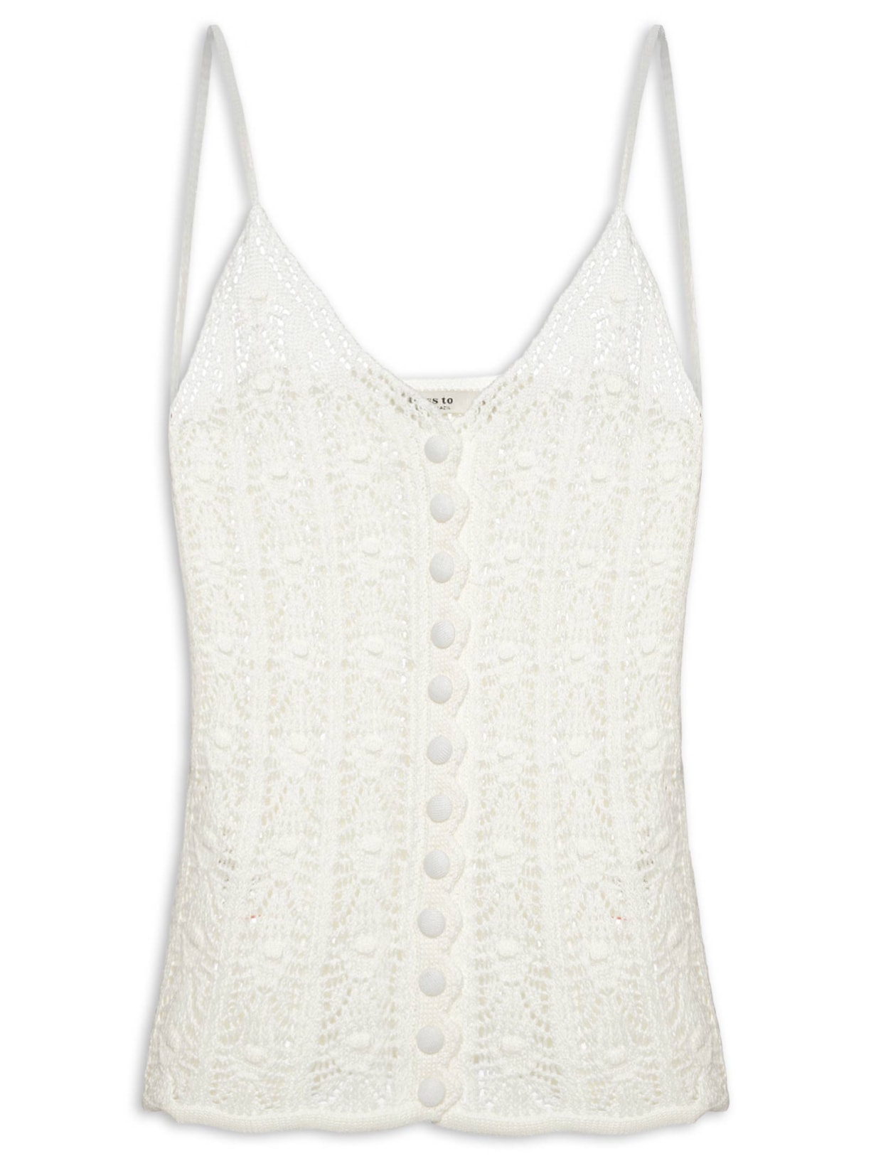 Blusa Feminina Tricot Botões - Amarelo