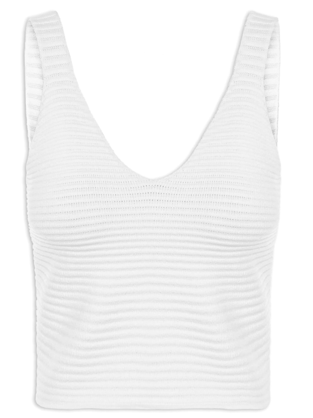 Blusa Feminina Tricot - Branco