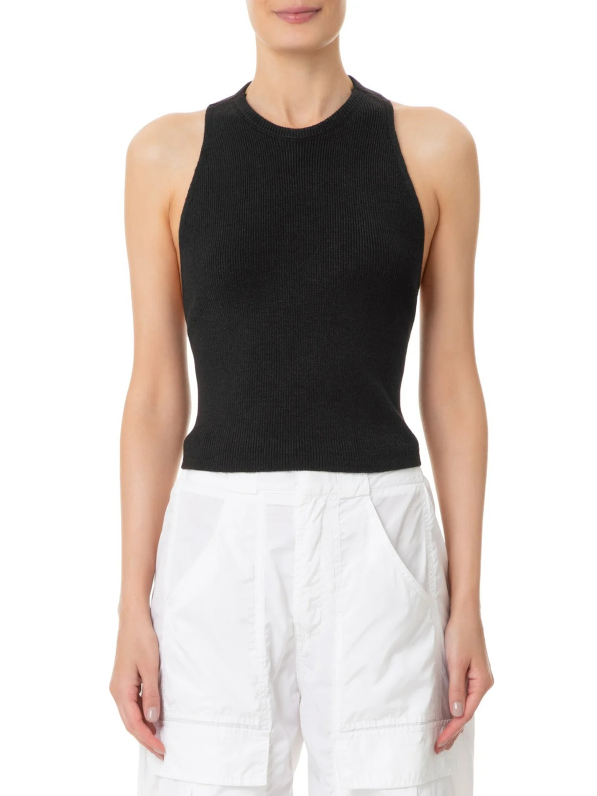 Blusa Feminina Tricot Cavada Preto Dress To