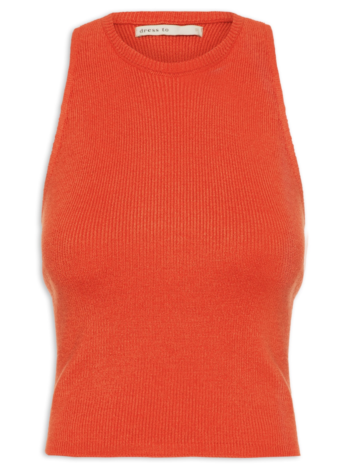 Blusa Feminina Tricot Cavada - Vermelho