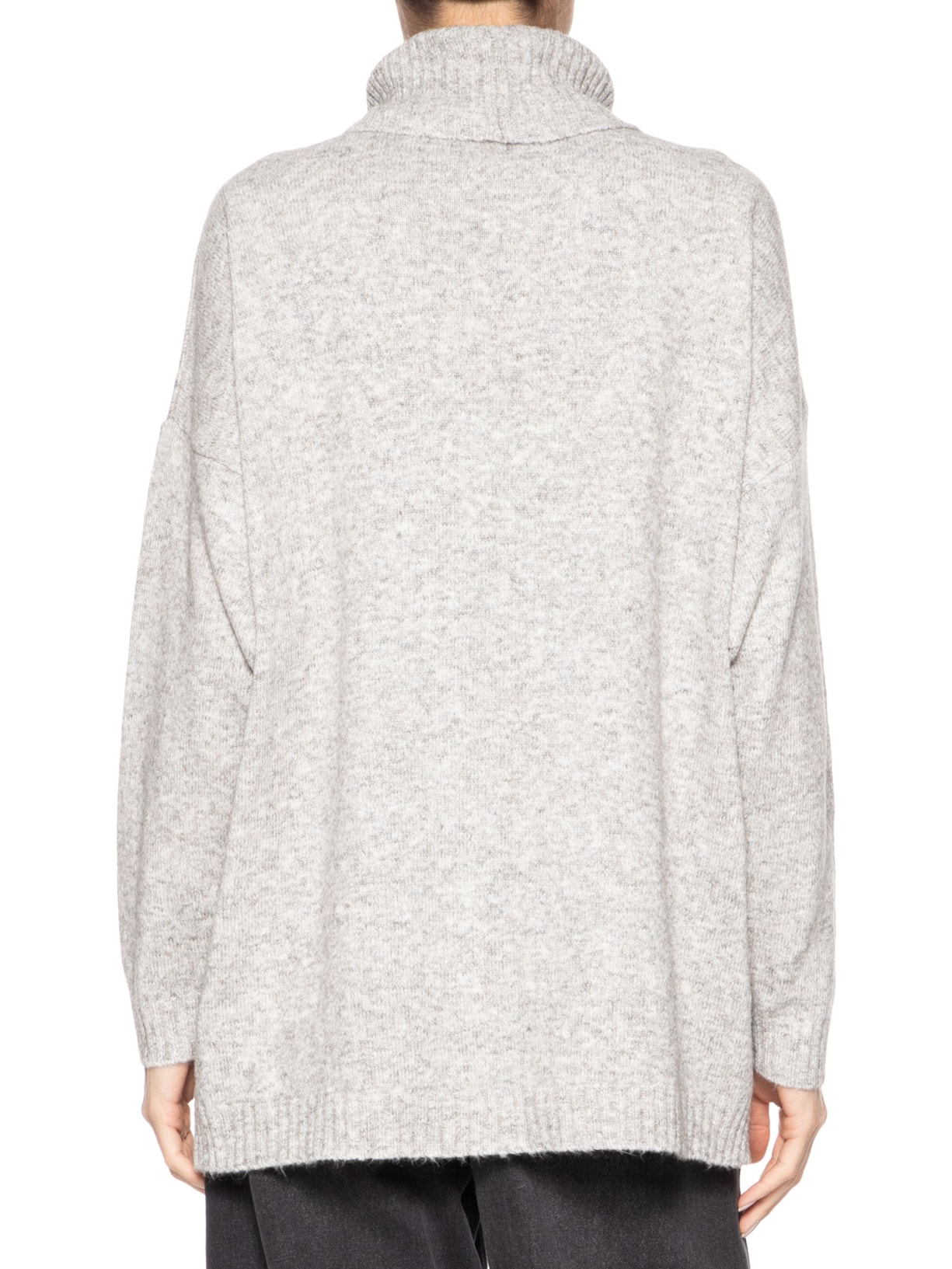 Blusa Feminina Tricot Cinza Anselmi