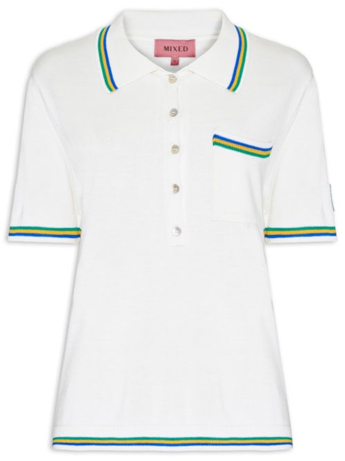 Blusa Feminina Tricot Copa I26 - Branco