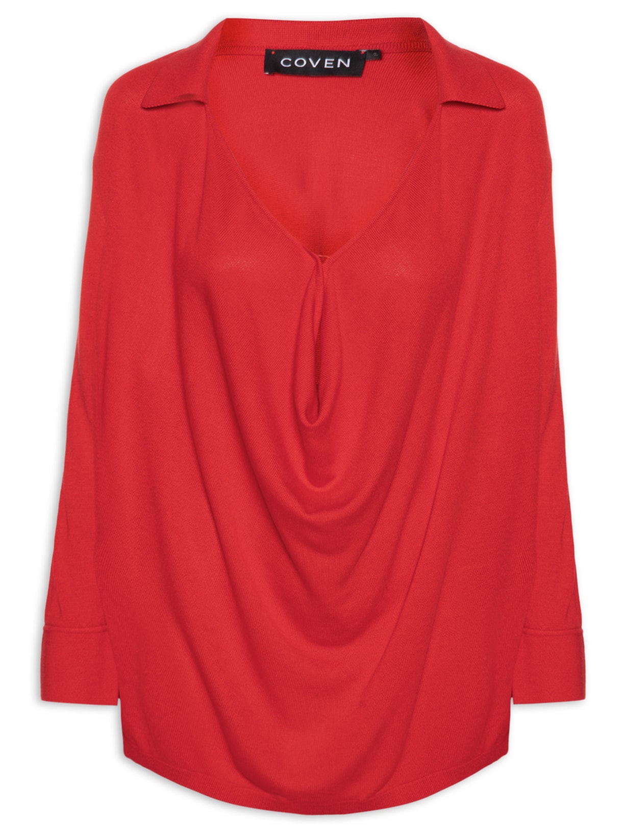 Blusa Feminina Tricot Degagê - Vermelho