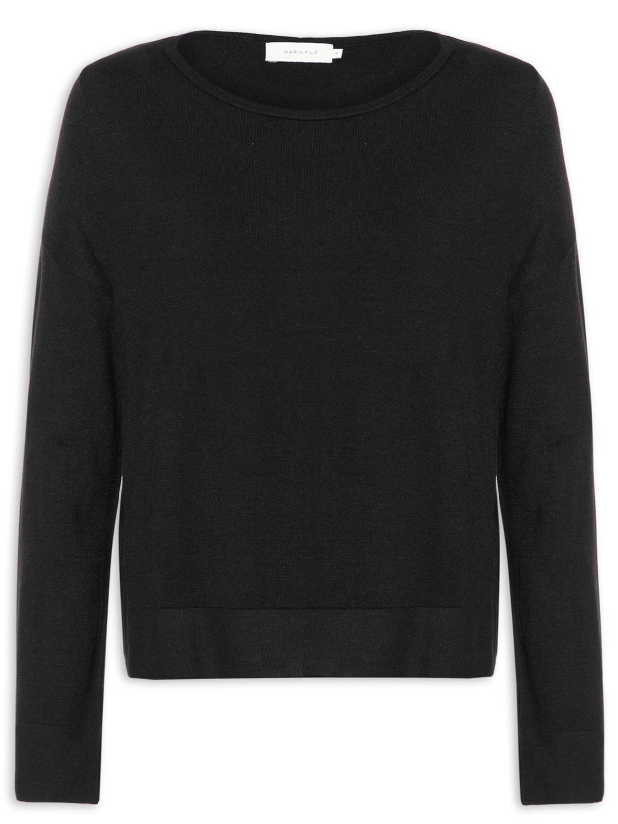 Blusa Feminina Tricot Lisa - Preto