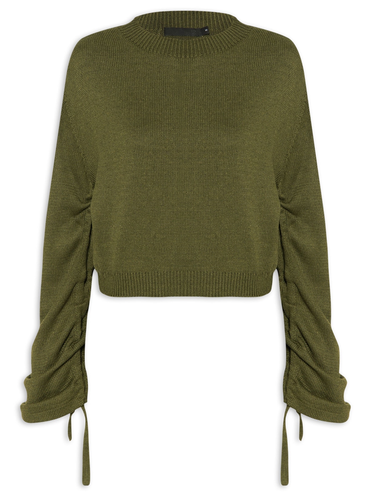 Blusa Feminina Tricot Manga Longa - Verde