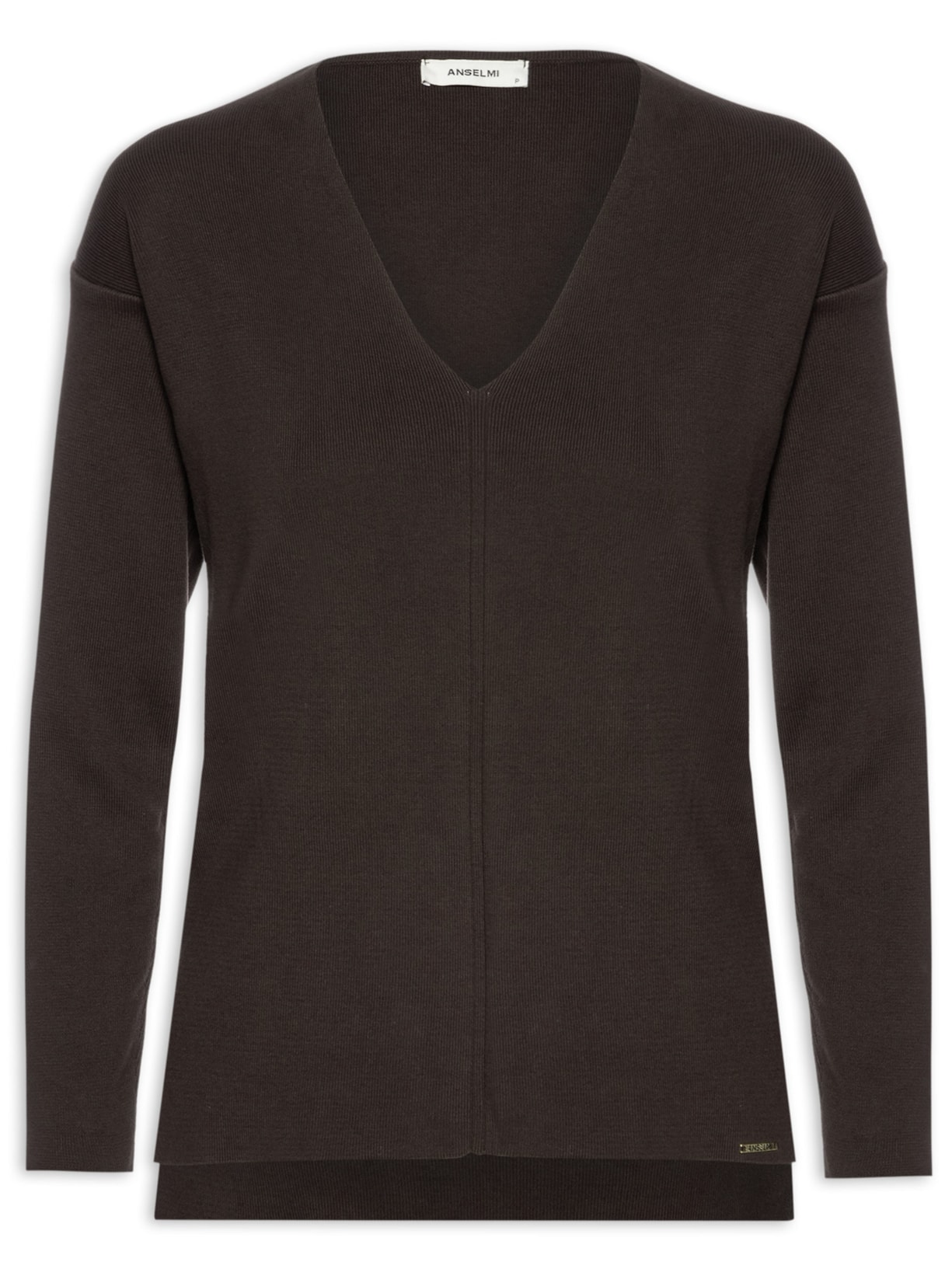 Blusa Feminina Tricot - Marrom