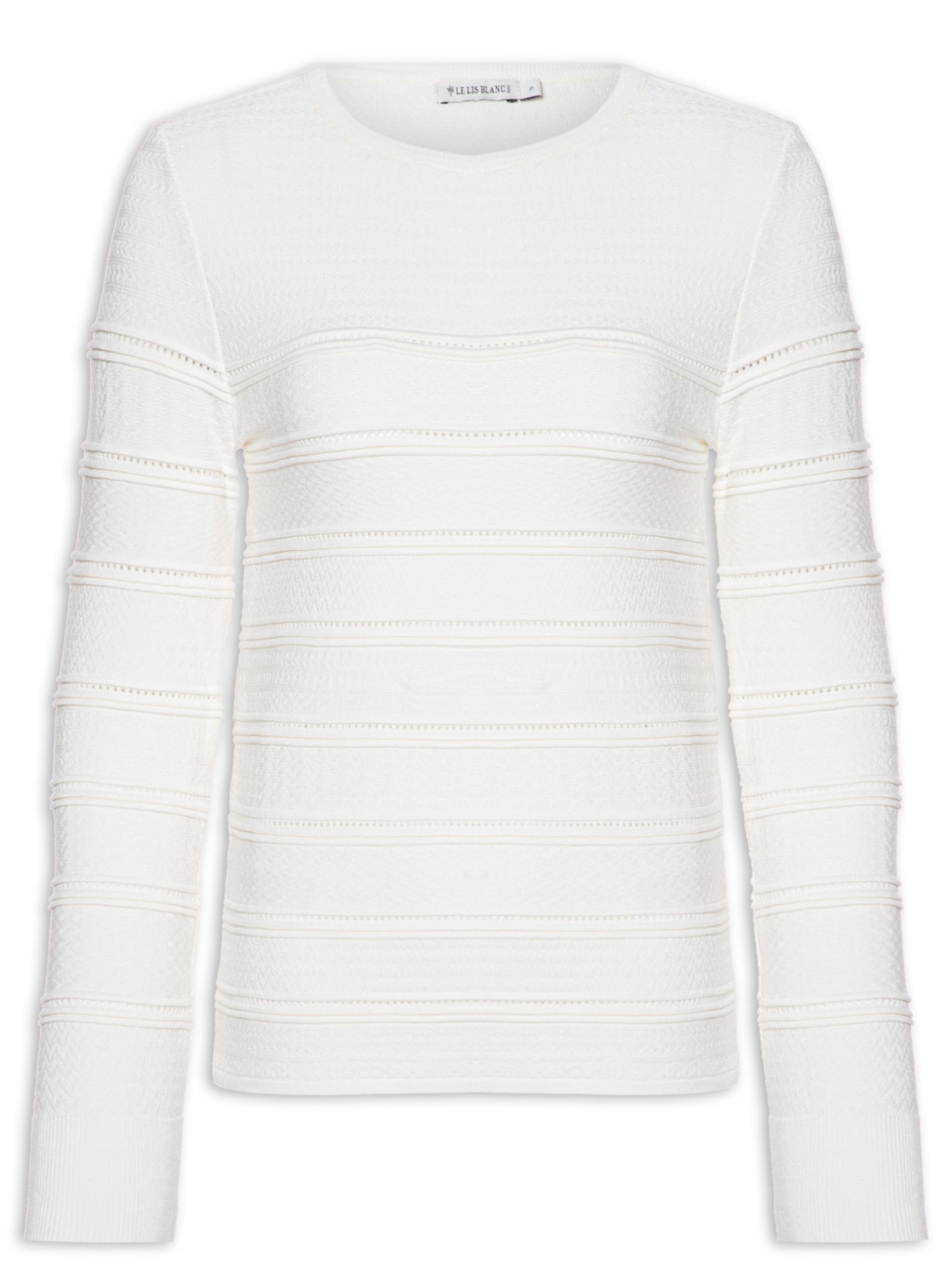 Blusa Feminina Tricot Off White Le Lis