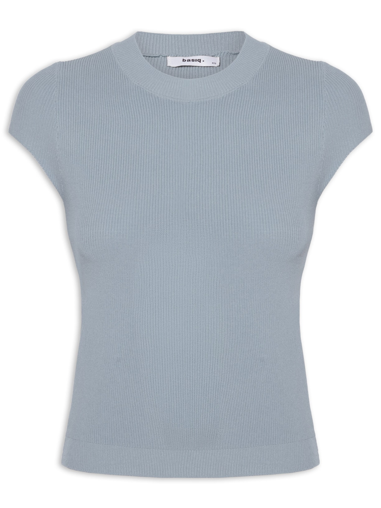Blusa Feminina Tricot Oversized - Cinza