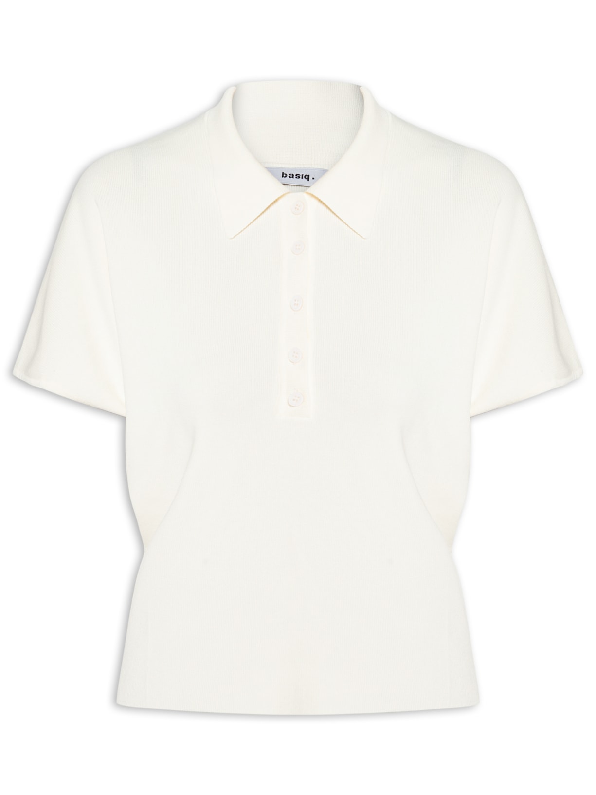 Blusa Feminina Tricot Oversized Gola Esporte - Bege