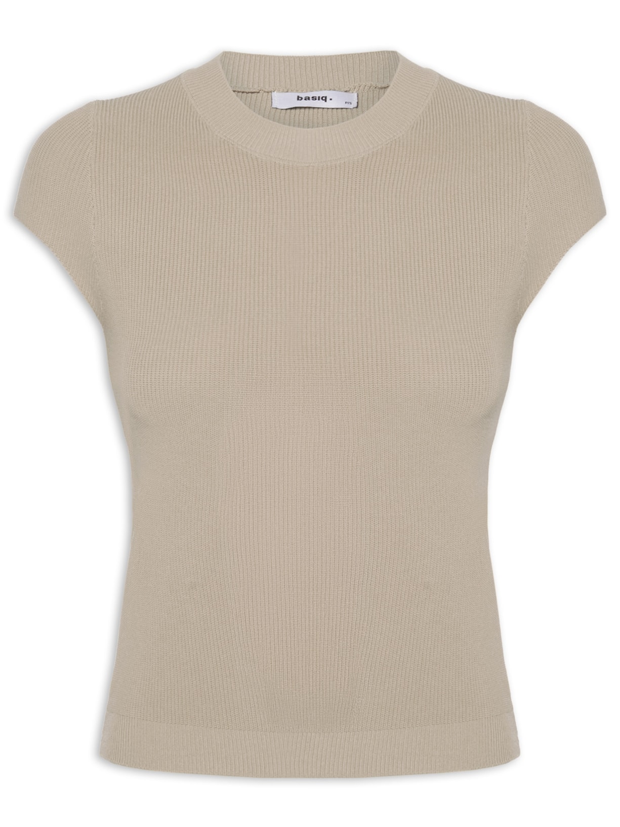 Blusa Feminina Tricot Oversized Marrom Basiq