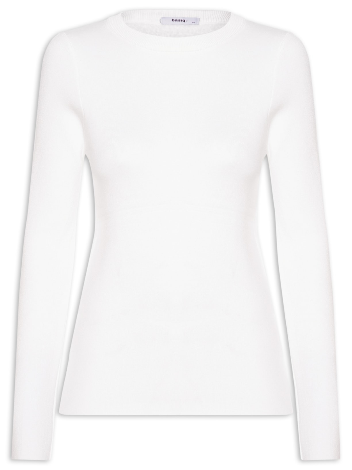 Blusa Feminina Tricot Peluciado – Off White Basiq