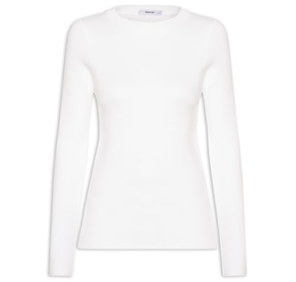 Blusa Feminina Tricot Peluciado – Off White